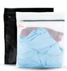InsideSmarts 2 Jumbo (1 Black, 1 White) Laundry Wash Bags for Lingerie, Bras, Hosiery. Durable Mesh, 2 Bag Set