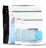 InsideSmarts Delicates Laundry Wash Bags for Lingerie, Bras, Hosiery. Durable Mesh, 4 Bag Set